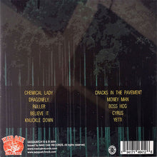 Cargar imagen en el visor de la galería, Album back cover with tracklist and Mad Oak Records branding
