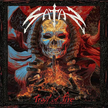 Charger l'image dans la galerie, Album cover with a stylized skull and flames, featuring the text 'Trail of Fire'.