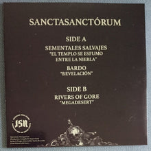 Cargar imagen en el visor de la galería, Album cover with text and logo on a dark background