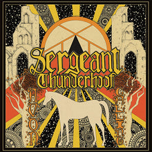 Load image into Gallery viewer, Album cover with 'Sergeant Thunderhoof' and a unicorn design.