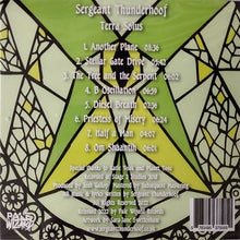 Cargar imagen en el visor de la galería, Sergeant Thunderhoof - Terra Solus back compact disc cover artwork.