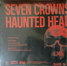 Load image into Gallery viewer, Seven Crowns - Haunted Head back vinyl record cover.