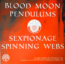 Cargar imagen en el visor de la galería, Album cover for &#39;Blood Moon Pendulums&#39; featuring text and a logo on an orange background.