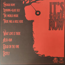 Load image into Gallery viewer, Album cover with text and silhouette of a tree against a red background