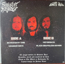 Cargar imagen en el visor de la galería, Album cover with three faces and text on a dark background