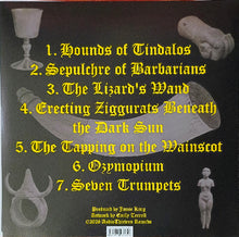 Load image into Gallery viewer, Skull Servant - Seven Trumpets back vinyl record cover artwork.