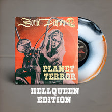 Charger l'image dans la galerie, Vinyl record with cover featuring a woman and text on a gray background