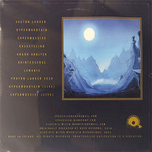Load image into Gallery viewer, Album cover with mountain landscape and moon, featuring text on a dark background