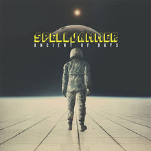 Load image into Gallery viewer, Album cover with an astronaut facing a planet, featuring the title 'Spelljammer: Ancient of Days'.