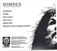 Cargar imagen en el visor de la galería, Album cover with text and a black and white illustration of a face on a white background