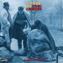 Cargar imagen en el visor de la galería, Album cover with text 'State of the Union' featuring a snowy scene with people and a statue.