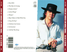 Charger l'image dans la galerie, Stevie Ray Vaughan And Double Trouble - The Sky Is Crying back compact disc cover artwork.