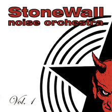 Cargar imagen en el visor de la galería, Album cover for 'StoneWall noise orchestra Vol. 1' with a stylized face and abstract design.