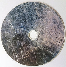Load image into Gallery viewer, Round decorative compact disc with a textured surface and central button on a white background