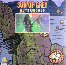 Cargar imagen en el visor de la galería, Sun Of Grey - Outerworld back album cover.