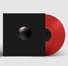 Cargar imagen en el visor de la galería, Vinyl record with black and red design on a white background