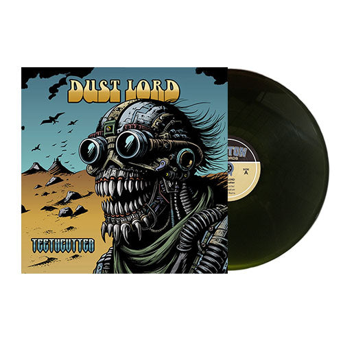 Dust Lord - Teethcutter swamp green vinyl record.