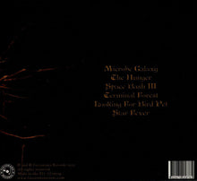 Cargar imagen en el visor de la galería, Album cover with text listing track names on a dark background