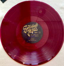 Cargar imagen en el visor de la galería, Switchblade Jesus - Death Hymns violet vinyl record.