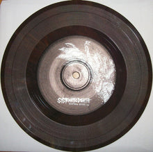 Charger l&#39;image dans la galerie, Vinyl record with &#39;System of a Down&#39; logo on a white background