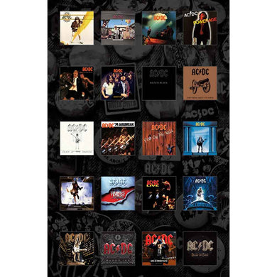AC/DC Textile Poster:  Albums (Tapestry)