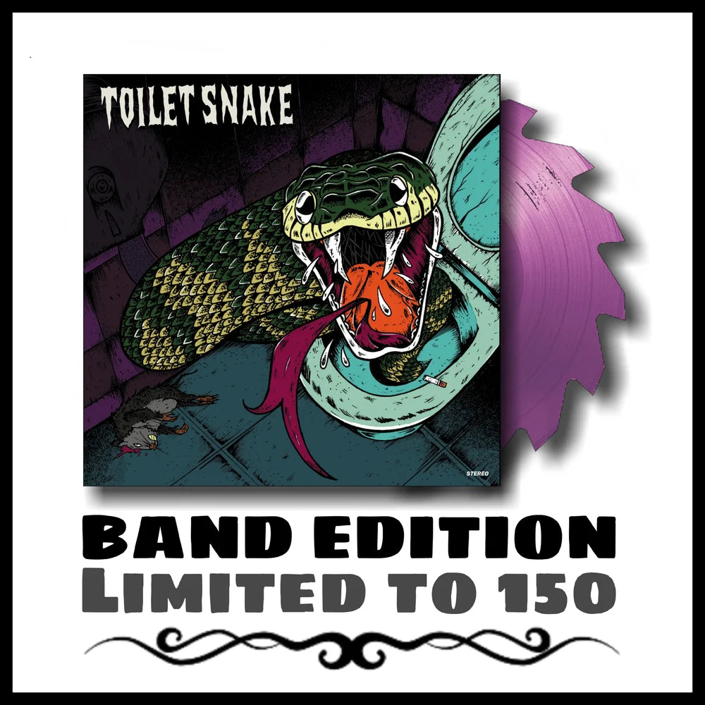 Toilet Snake - Self Titled – The Cosmic Peddler