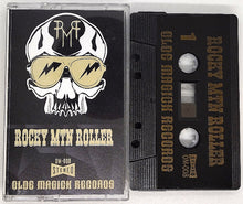 Load image into Gallery viewer, Cassette tape with Rocky Mtn Roller branding on a white background