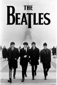 The Beatles - Eiffel Tower (Poster)