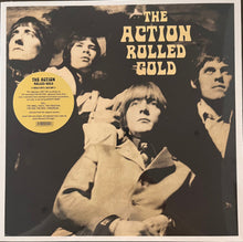 Cargar imagen en el visor de la galería, Album cover with text 'The Action Rolled Gold' and a vintage-style portrait of four individuals.