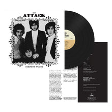 Cargar imagen en el visor de la galería, Vinyl record with cover featuring a band and text on a white background