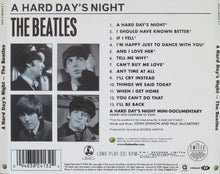 Charger l'image dans la galerie, The Beatles - A Hard Day's Night back compact disc cover artwork.