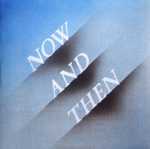 Charger l'image dans la galerie, CD cover art featuring the title 'NOW AND THEN' in a stylized text on a blue and white background, representing the Beatles' songs collection.