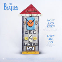 Load image into Gallery viewer, The Beatles - Now And Then/Love Me Do back vinyl record cover artwork.