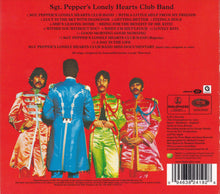 Charger l'image dans la galerie, The Beatles - Sgt. Pepper's Lonely Heart Club Band back compact disc cover artwork.
