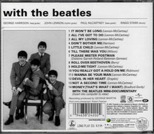 Charger l'image dans la galerie, The Beatles - With The Beatles back compact disc cover artwork.