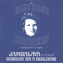 Charger l'image dans la galerie, Album cover for 'The Blue Ridge Rangers' featuring John C. Fogerty with text on a blue background