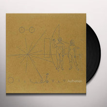 Charger l&#39;image dans la galerie, Vinyl record with a brown cover featuring abstract designs and &#39;Aufheben&#39; branding.