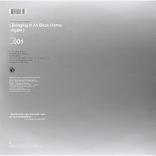 Cargar imagen en el visor de la galería, Back cover of a vinyl record with text and a barcode on a gray background