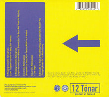 Cargar imagen en el visor de la galería, Back cover of a music album with text and branding on a yellow background
