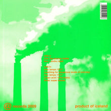 Charger l'image dans la galerie, Album cover with green and white design, text, and a barcode on a green background.