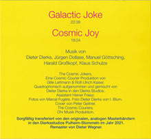 Cargar imagen en el visor de la galería, The Cosmic Jokers - The Cosmic Jokers back compact disc cover artwork.