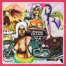 Cargar imagen en el visor de la galería, The Death Wheelers - Mondo Trasho album front cover.