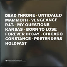 Charger l'image dans la galerie, The Devil Wears Prada - Dead Throne back album cover.
