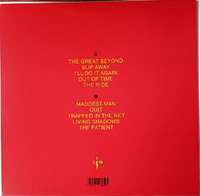 Cargar imagen en el visor de la galería, Red album cover with yellow text listing song titles and artist name.