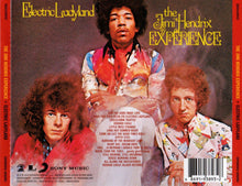 Charger l'image dans la galerie, Album cover of 'Electric Ladyland' by The Jimi Hendrix Experience with three band members.