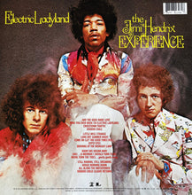 Load image into Gallery viewer, Album cover of 'Electric Ladyland' by The Jimi Hendrix Experience featuring three band members.
