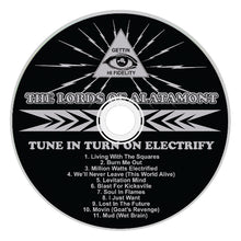 Charger l'image dans la galerie, CD cover with black and white design, text, and a triangle symbol.
