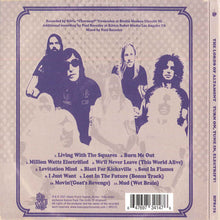Charger l'image dans la galerie, Album cover with band members and tracklist on a textured background