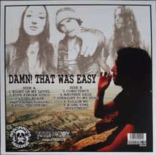 Charger l'image dans la galerie, Album cover with three people and a person smoking, featuring text and logos.