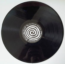 Cargar imagen en el visor de la galería, Black vinyl record with a spiral label on a white background